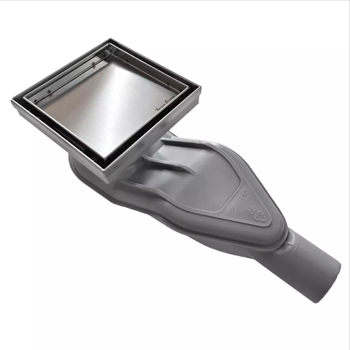 SereneDrains Horizontal Side Outlet Discharge with Square Drains Kit ...