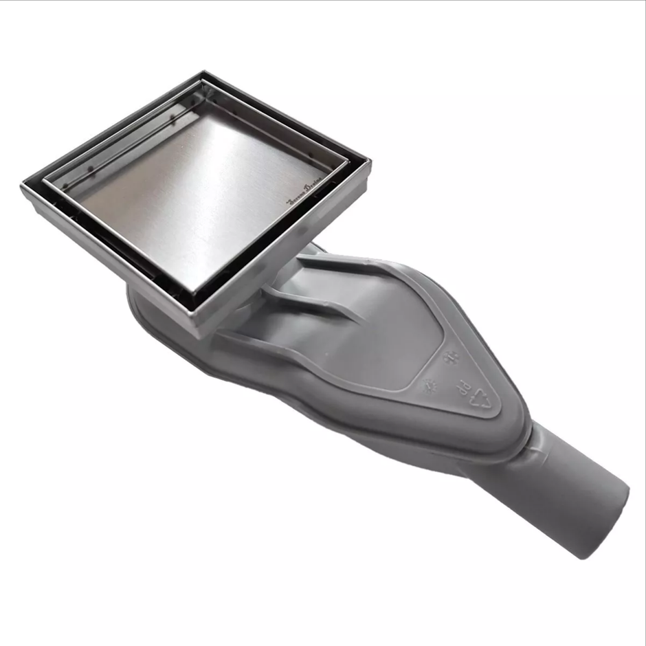SereneDrains Horizontal Side Outlet Discharge with Square Drains Kit ...