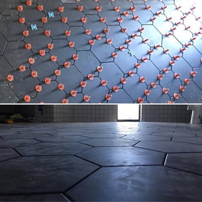 Tile Leveling System 800-Piece Offset Brick Kit, Covers 570 Sq. Ft. for Shower & Bathroom Tile