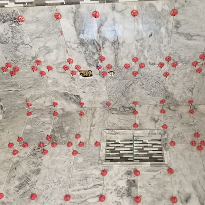 Spin Doctor Lippage Levelling System for Shower Wall, 1000 Spacer Kit for Large Tile Projects