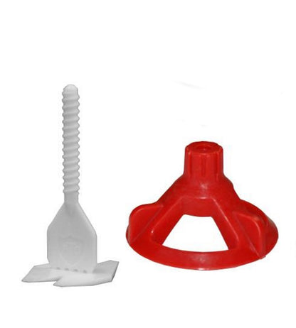 Spin Doctor Lippage Levelling System for Shower Wall, 1000 Spacer Kit for Large Tile Projects