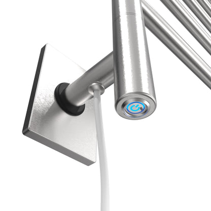 Amba SB5 Swivel Towel Warmer, 5 Bars, Hardwired/Plug-in Combo, Rotating Towel Rack