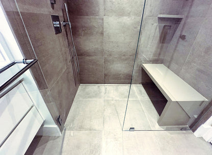 41 Inch Tile-in Linear Shower Drain Brushed Stainless Steel, Drains Unlimited