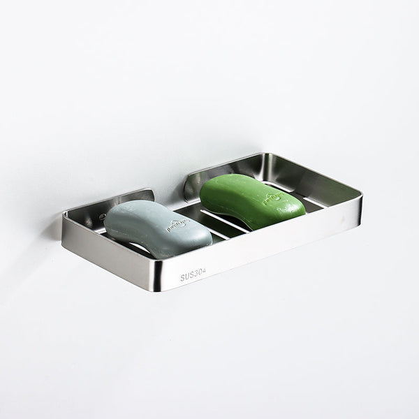Wall Mounted Silver Soap Dish, Stainless Steel Luxury Soap Dishes