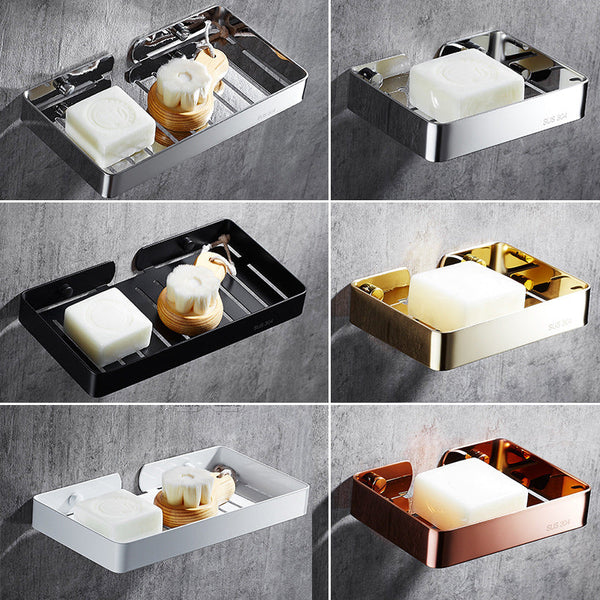 Wall Mounted Gold Soap Dish, Stainless Steel Luxury Soap Dishes