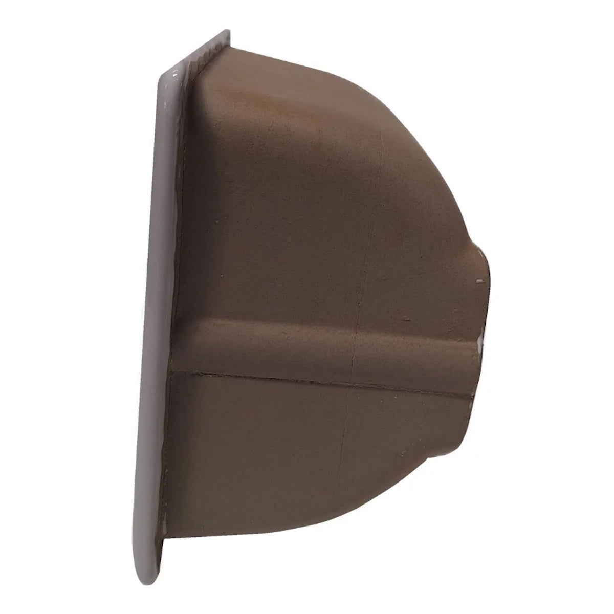 White Ceramic Recessed Toilet Paper Holder, 6x6" Niche Bathroom Tissue Roll