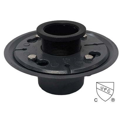 2-Inch Threaded Plastic Shower Drain Fitting | SereneDrains