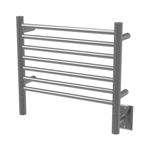 Oil Rubbed Bronze Towel Warmer, Amba Jeeves H Straight, Hardwired, 7 Bars, W 21" H 18"