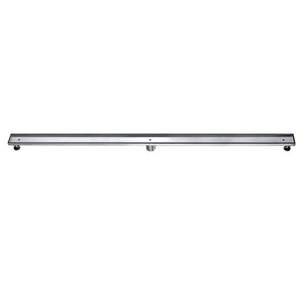 Dawn 47 Inch Tile Insert Linear Shower Drain Colorado River Series, Polished Satin Finish