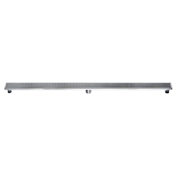 Dawn® 59 Inch Linear Shower Drain, Wheaton River Series, Polished Satin Finish