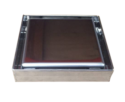 5 Inch Shower Drain Solid Flat Cover Design by Serene Drains