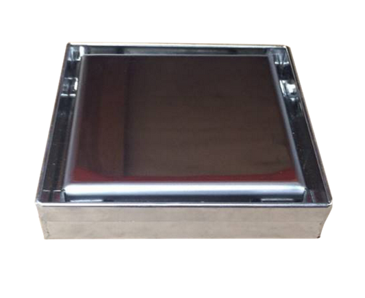 5 Inch Shower Drain Solid Flat Cover Design by Serene Drains