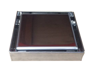 5 Inch Shower Drain Solid Flat Cover Design by Serene Drains