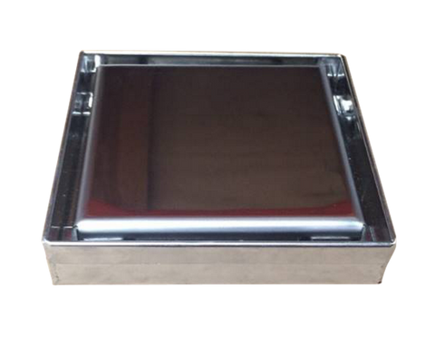 5 Inch Shower Drain Solid Flat Cover Design by Serene Drains