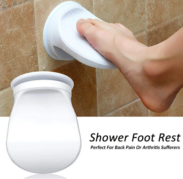Shower Footrest for Shaving, Suction Cup Shower Shaving Leg Aid No Drilling Needed