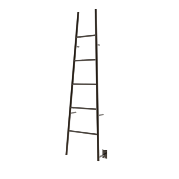 Oil Rubbed Bronze Towel Warmer, Amba Jeeves A Ladder, Hardwired, 5 Bars, W 21" H 75"