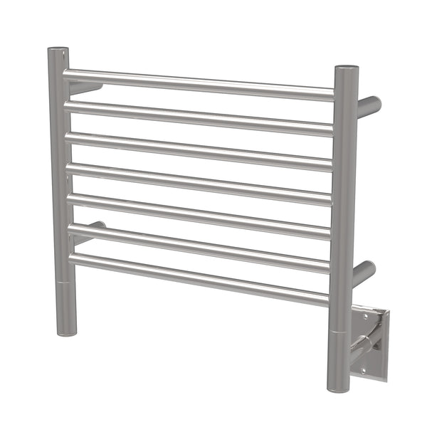 Polished Towel Warmer, Amba Jeeves H Straight, Hardwired, 7 Bars, W 21" H 18"
