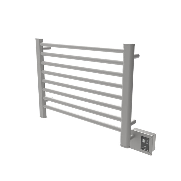 Brushed Towel Warmer, Amba Sirio Model S2921, 8 Bars Towel Warmer