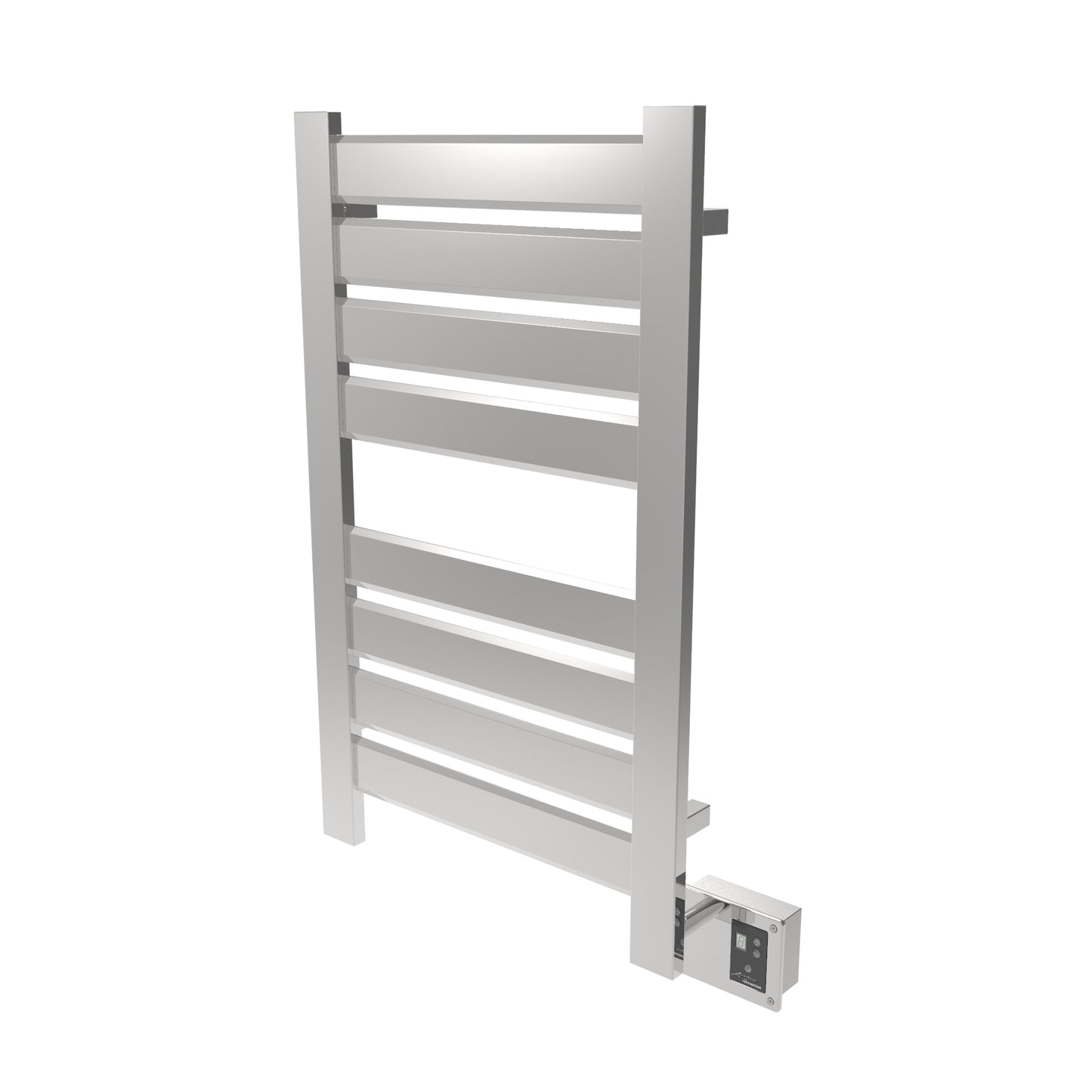 Polished Towel Warmer, Amba Vega Model V2338P, 8 Bars Towel Warmer