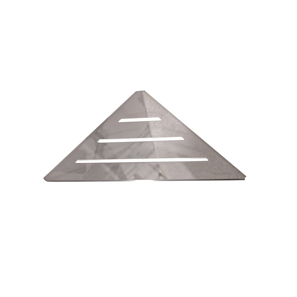 9 Inch Shower Shelf, Wall Mount Corner Bathroom Shelf, Polished Chrome