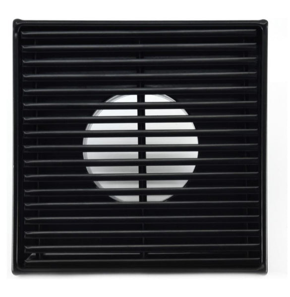 4 Inch Square Shower Drains Linear Wedge Design by SereneDrains