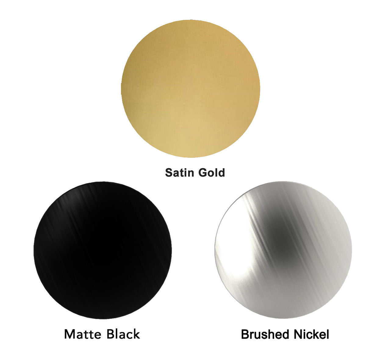 Satin Gold Tile Insert Linear Shower Drain with Free Hair Trap by SereneDrains